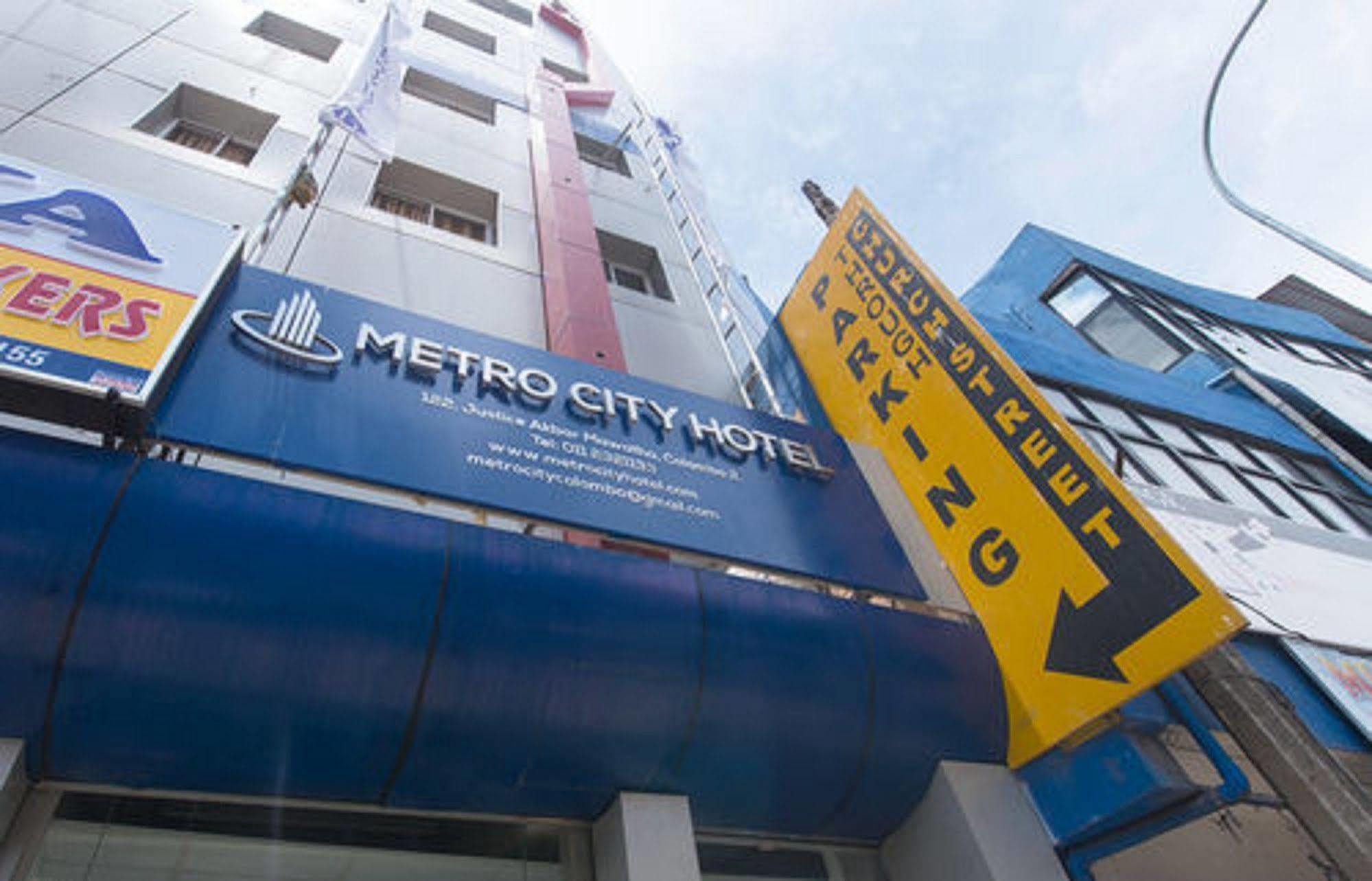 Metro City Hotel Colombo Exterior foto